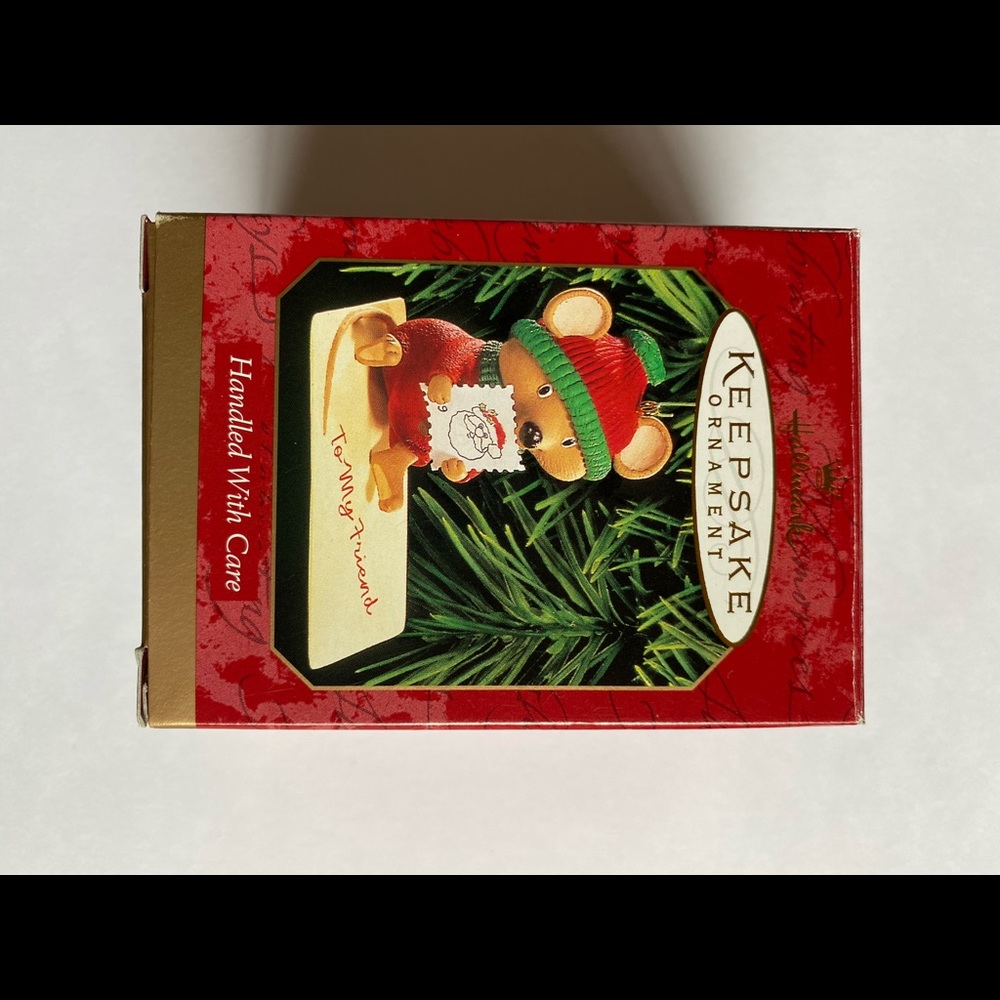 NWT Hallmark vintage ornament Handled with Care